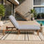 Chaise longue d'extérieur ajustable-132512314