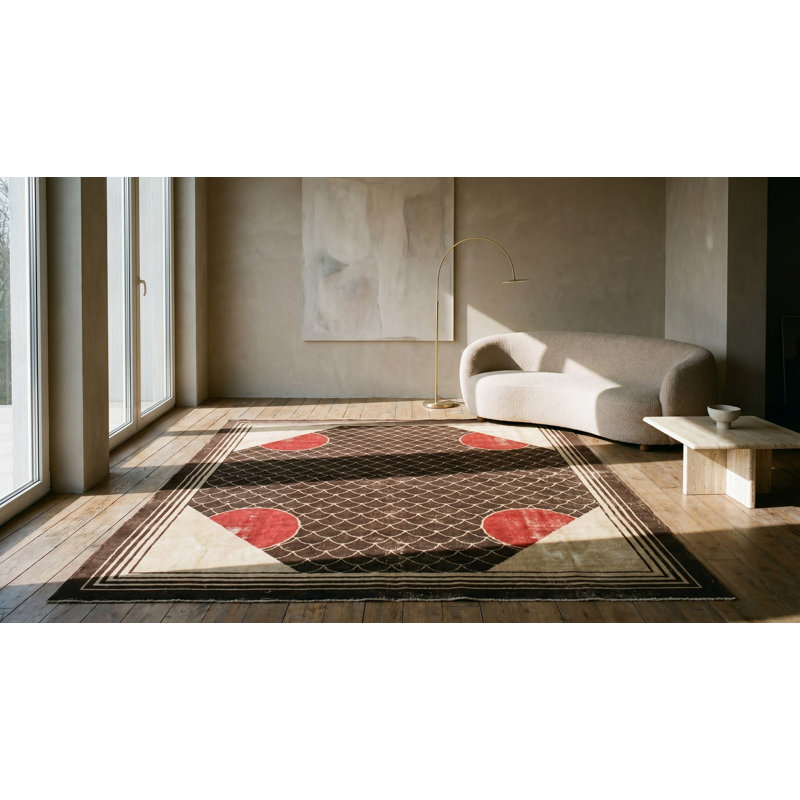 Rare Antique Classic European Art Deco Design English Room Size Carpet