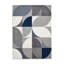 Matrix area rug Machine Woven Rectangle Grey-100511862