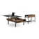 Reveal Glass End Table with Storage