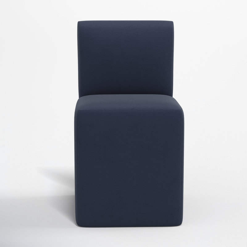 Mendy Dining Chair, Classic Ink Performance Velvet