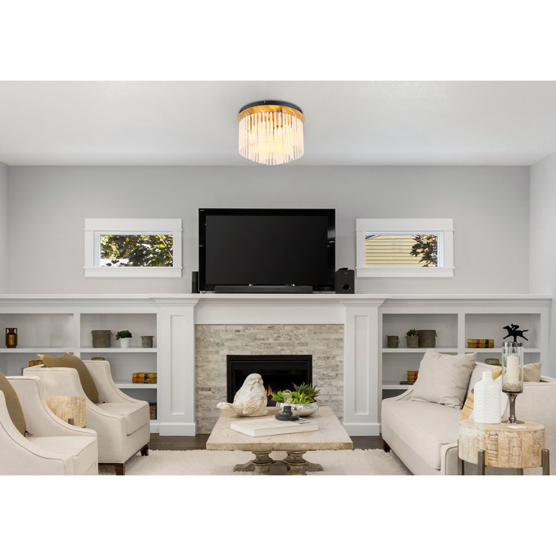 Dayanah Flush Mount, Opaline