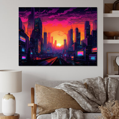 Los Angeles City of Angels I sur impression sur toile