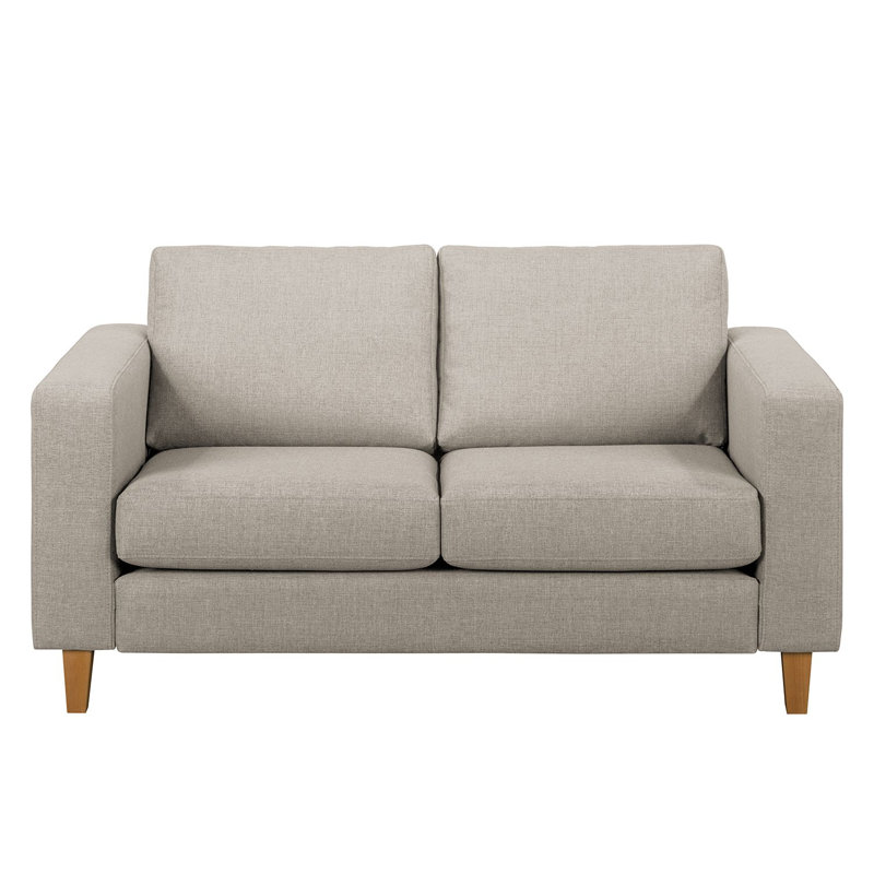 Latanyia 2 Seater Sofa, Light Beige, Brown