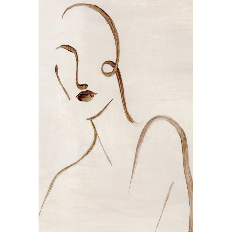 Femme Sketch I by Grace Popp - Wrapped Canvas Print, 46cm H x 30cm W