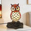 Lampe de table abat-jour en verre coloré Tiffany
