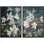 Impression sur toile impression de jardin botanique impressionnant lys blanc jardin pour chambre à coucher encadrée