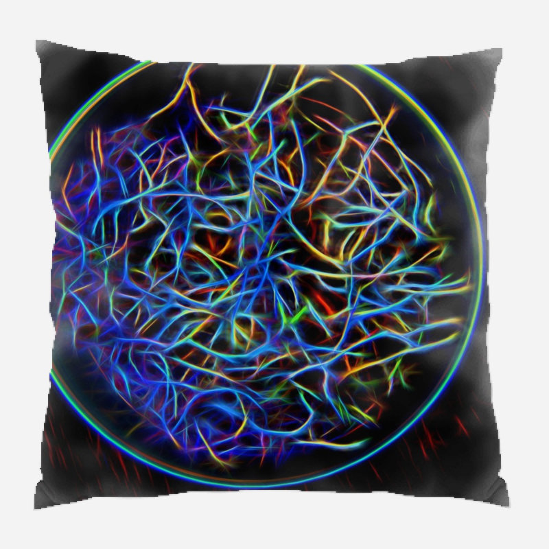 Microsuede Reversible Throw Pillow