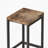 Long Dining Table Set With 3 Stools, Easy Assembly-1347198536