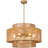Boho Rattan Chandelier Light Fixture