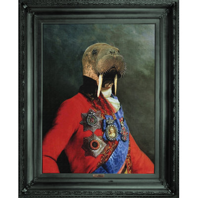 Uncle Walter - Single Picture Frame Print on Canvas