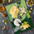 Ambesonne Kissing Cutting Board Large Size Abstract Love Composition Multicolor
