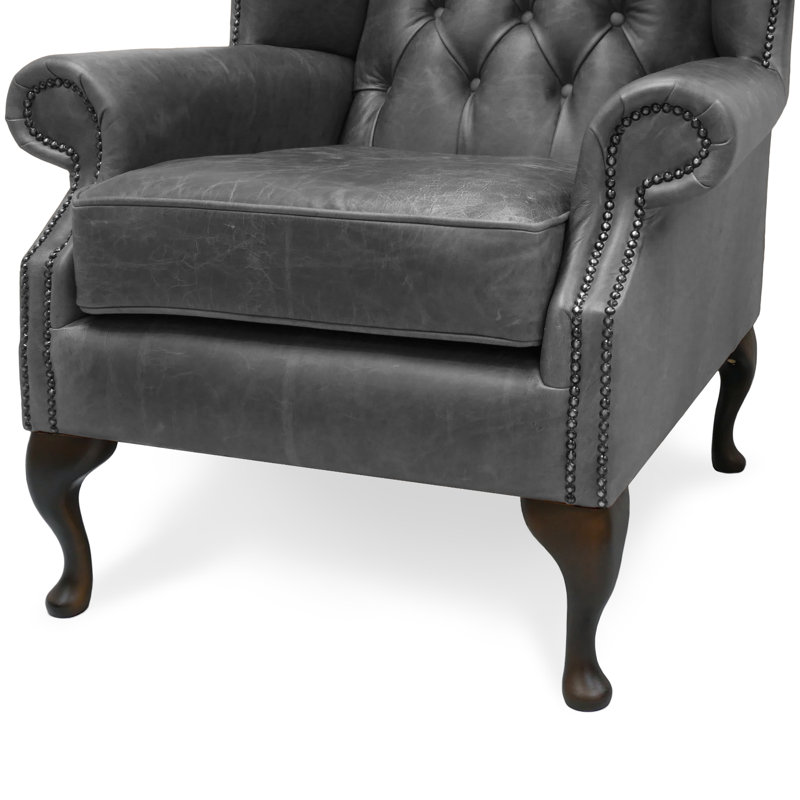 Dellaquila Upholstered Accent Chair, Grey