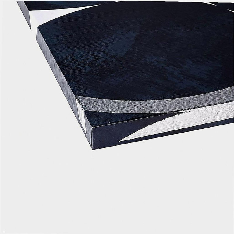 Silver Foil Abstract 2-piece Canvas Wall Art Set