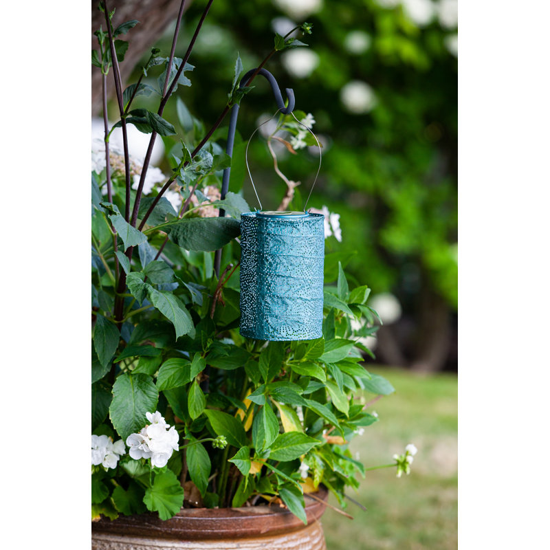 Emerald Tyvek Solar Lantern with High-Powered Dual LED