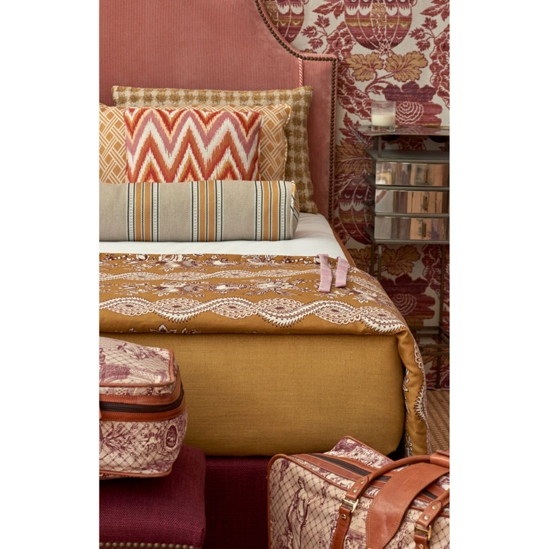 Lorenzo Castillo VI Pedraza Performance Cotton Blend Fabric, Chocolate