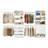 Modular Walk-In Closet System With 4 Hanging Rods, 3 Shelves & 7 Drawers - Versatile Storage Solution-1676728608