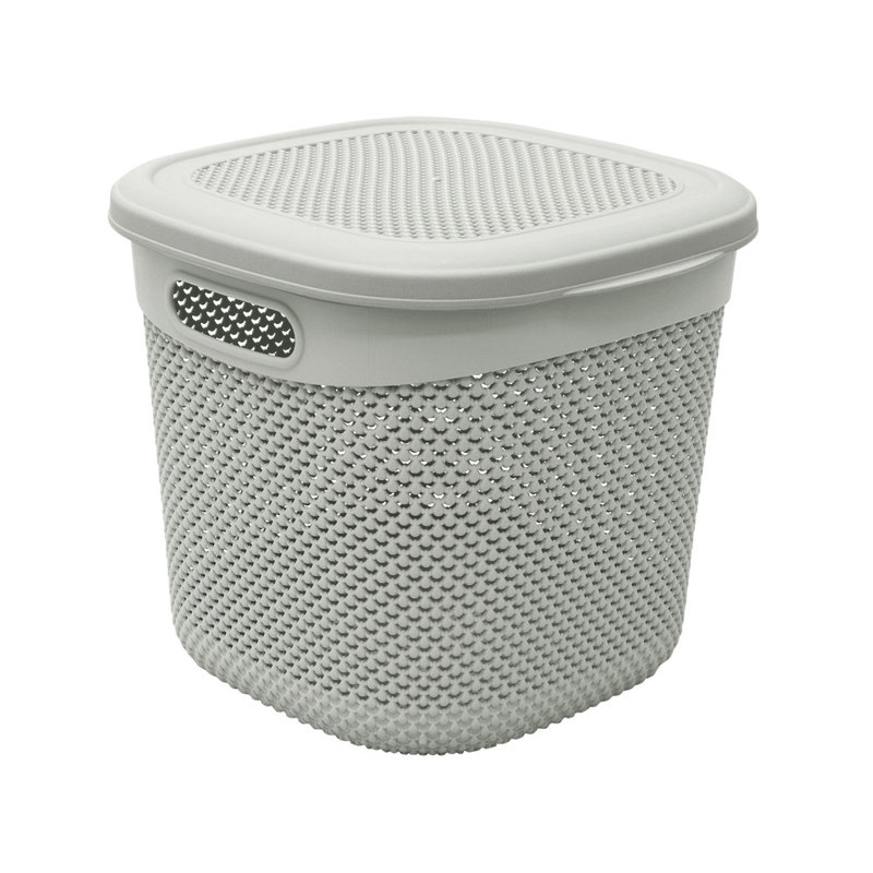 JVL JVL Droplette Storage Plastic Decorative Basket