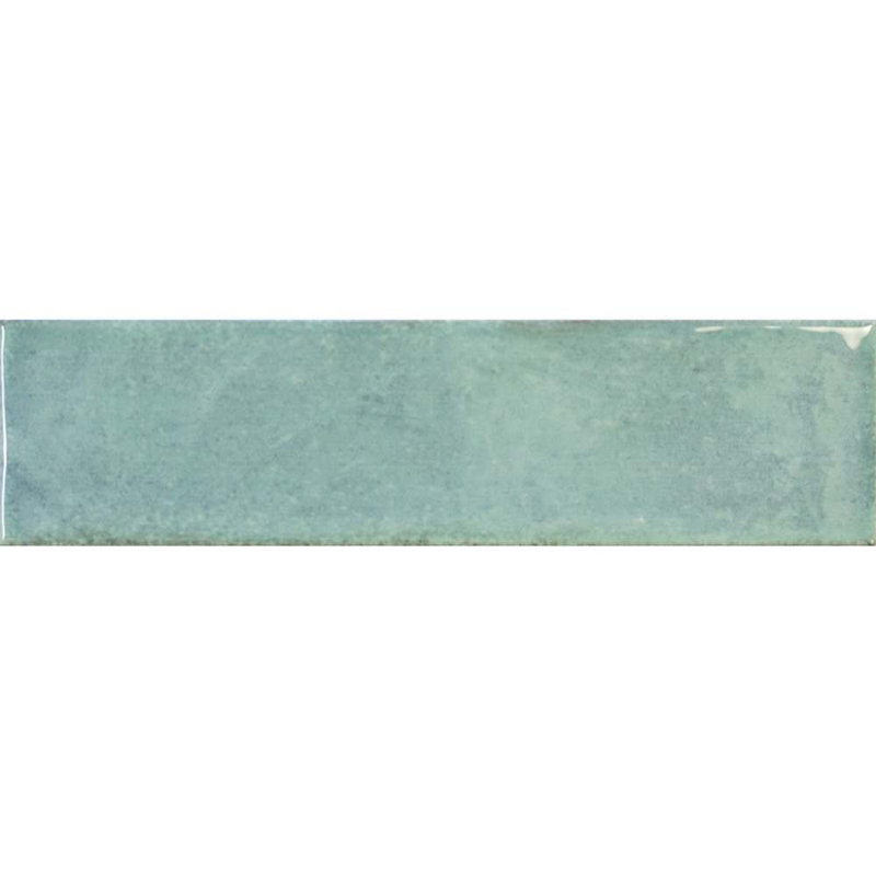 Carrelage mural en céramique brillant 3 "x 10" Havasupai Falls, Sauge