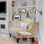 1 - Light Brushed Grey/Gold Shade Classic Dimmable Swing Arm Wall Sconces UL Certified-90870770