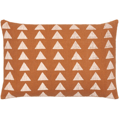 Sain Geometric Cotton Reversible Pillow Cover
