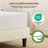 Multi-sized Medium Cooling Gel Memory Foam Mattress with Green Tea Scent-811440706-808429296