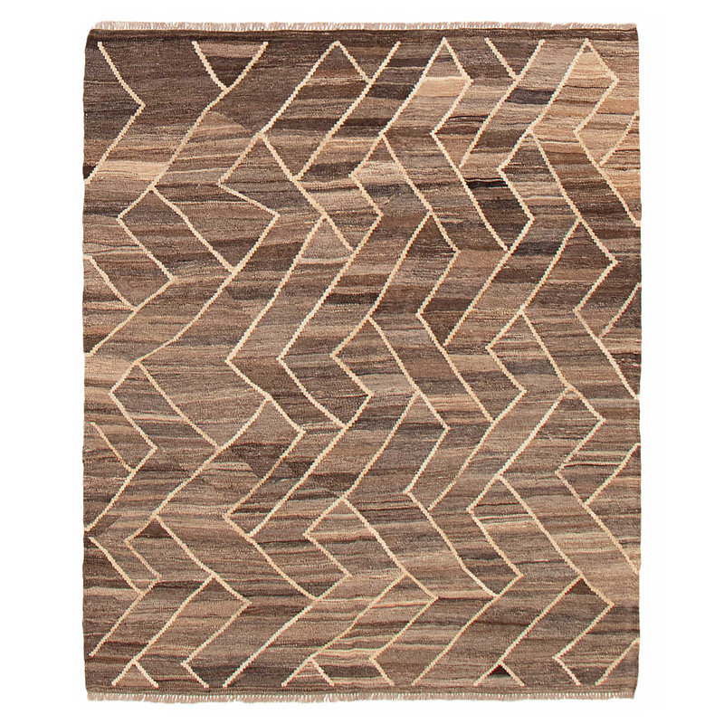 Sivas Brown Kilim 5'4" x 6'5"