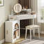 Meuble-lavabo de coin avec miroir et lumières DEL-1956154368