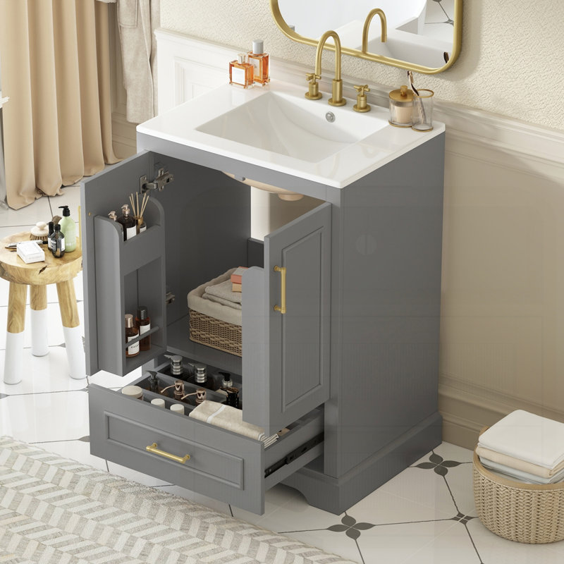 24"Bathroom Vanity with Sink