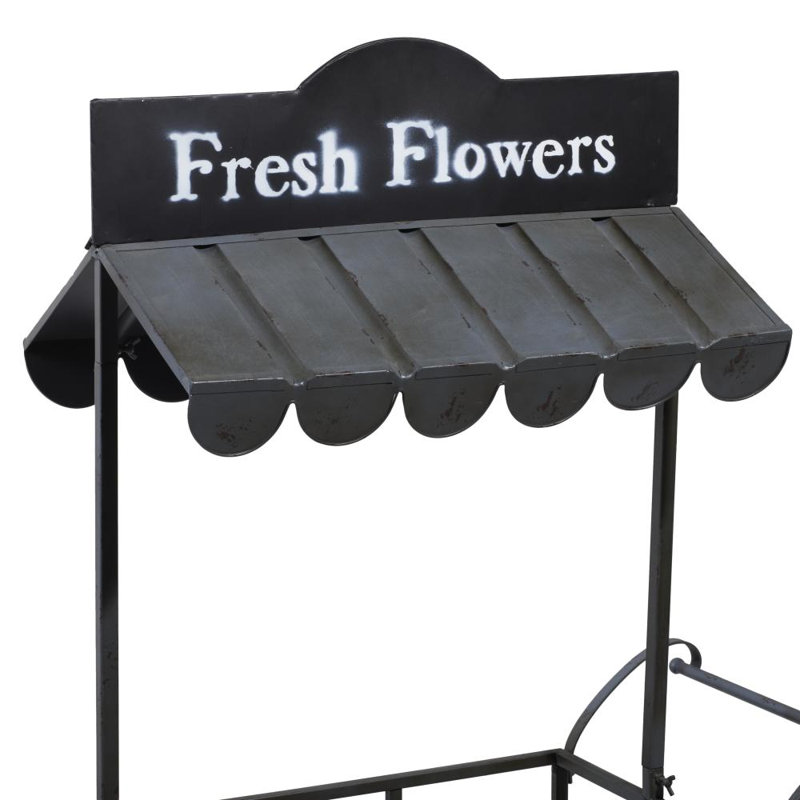 Vanmatre Iron Statue Planter