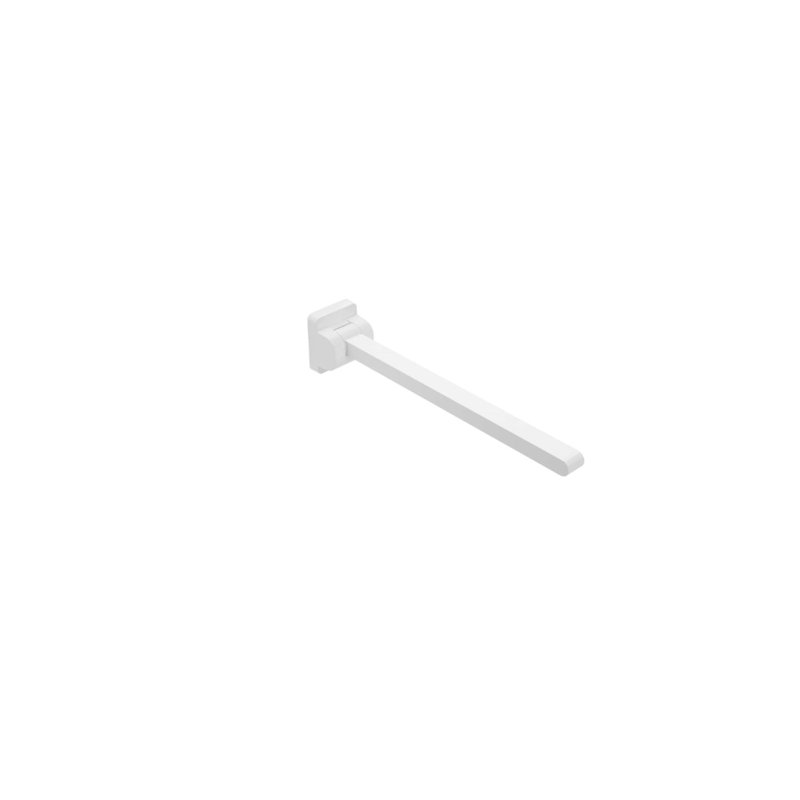 Chrome HUG Folding Grab Bar, 4" H x 27.57" L, Stainless Steel