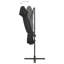 Cantilever parasol with ventilation-696372053