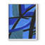 Impression sur toile «Invontract Blues II» - bois massif-1498642350-1498642387