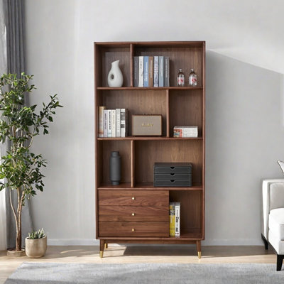 Nordic style home bookcase