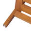 Ensemble de conversation d'extérieur 2 pièces en bois d'acacia avec causeuse et table basse à lattes Liz