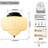 Milk Glass Semi Flush Mount Ceiling Light-1185819408