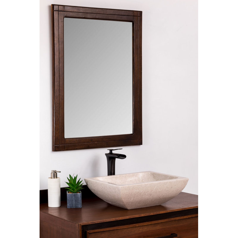 Ojinaga Stone Rectangular Vessel Bathroom Sink