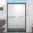 44-48"X72" Aluminum Double Sliding Shower Door, Bypass, 5/16" Clear Tempered Glass, Matte Black Finish