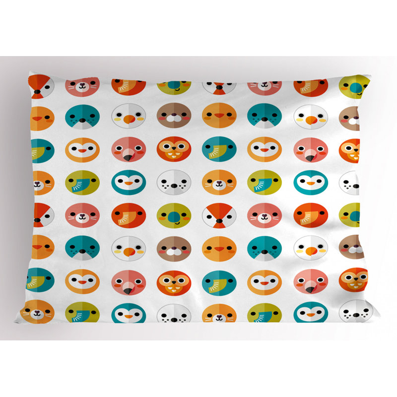 Nursery Polyester Sham Set, Twin