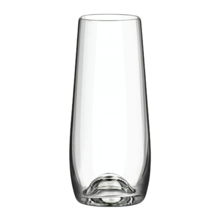 Libbey Stemless Champagne Flute Glasses, 9 Oz. (Set of 12