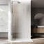Écran de douche sans cadre l 32 po x H 72 po avec verre semi-givré de 8 mm facile à nettoyer-111995221