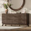 Ensemble de chambre à coucher 3 pièces, commode 9 tiroirs et tables de chevet 3 tiroirs-600494380