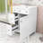 Chic 24-Inch 2 Drawers Bathroom Vanity with Ceramic Sink and Space-Saving Design-90143519-85270376