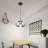 1 - Light Unique/Statement Linear LED Pendant