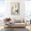 Oliver Gal Sunny Side Egg in my Pan Abstract - Heavy Gel Top Coat Framed Canvas Art-464786475-464786473