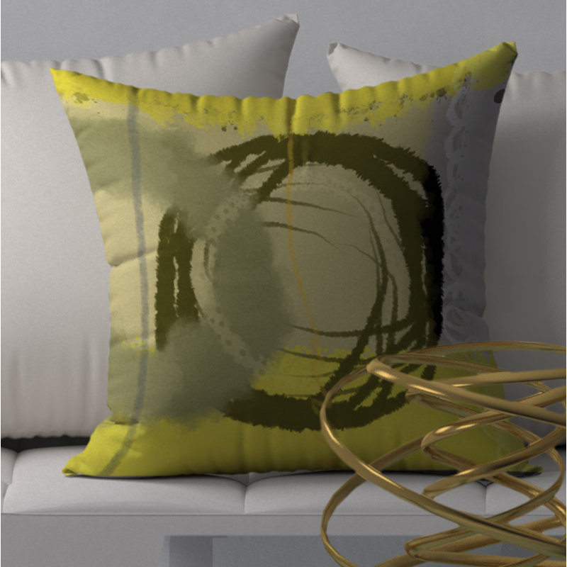  Housse et insert de coussin décoratif Grand Breakthrough, 18" H x 18" W
