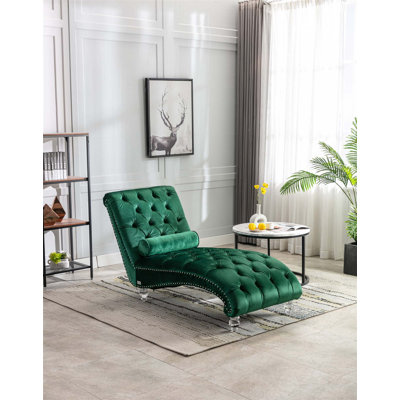 Velvet Chaise Lounge