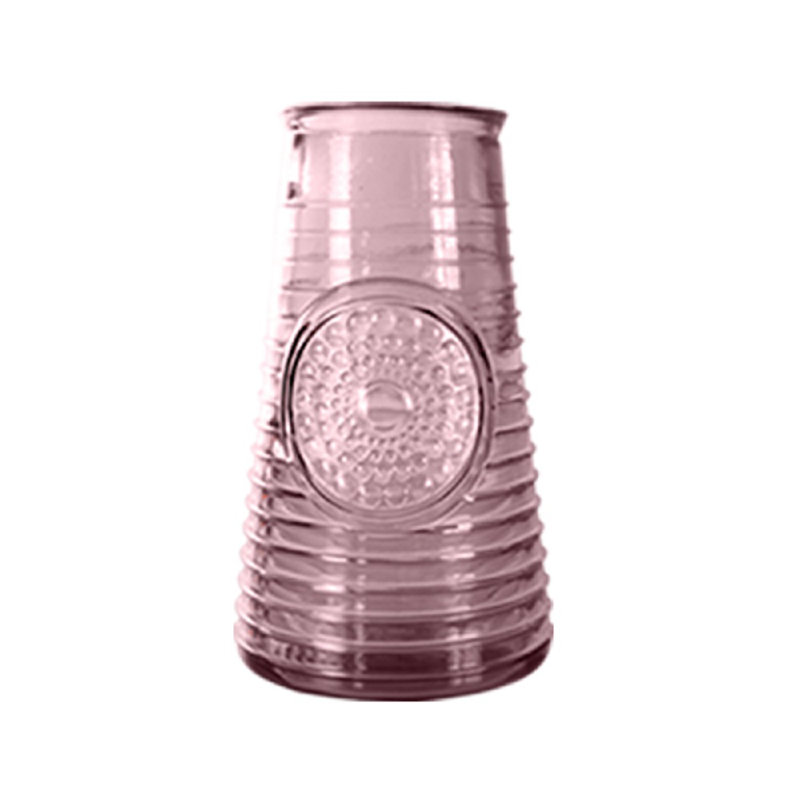 Merrick Glass Table Vase, Pink
