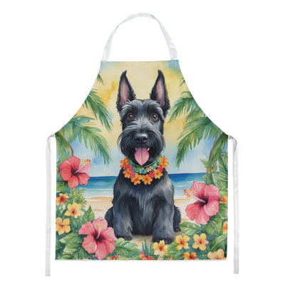 Tablier Scottish Terrier Luau