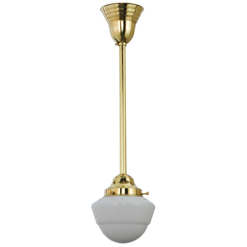 Moshier 1 - Light Gold Single Pendant